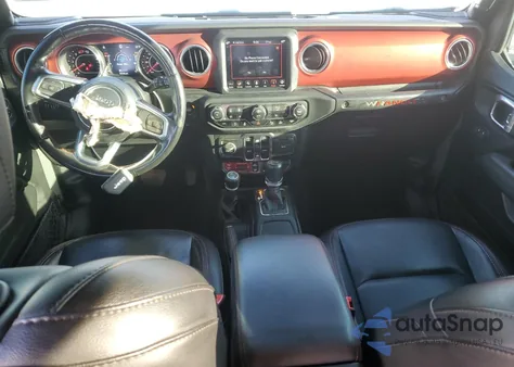 2021 Jeep Wrangler Unlimited Rubicon из США, поврежденный, VIN 1C4HJXFN9MW600806